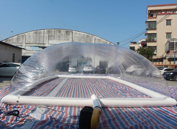 inflatable pool cover dome