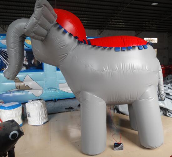 lifelike elephant inflatable